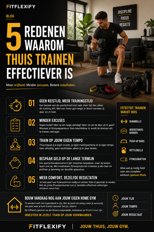 5 Redenen Waarom Thuis Trainen Effectiever Kan Zijn Dan De Sportschool